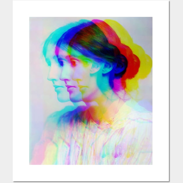 Virginia Woolf retro Wall Art by artbleed